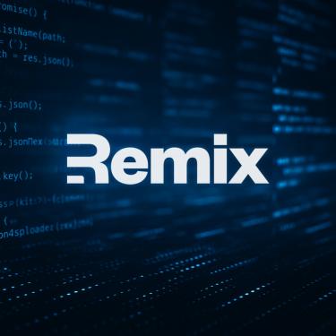 The Remix framework logo