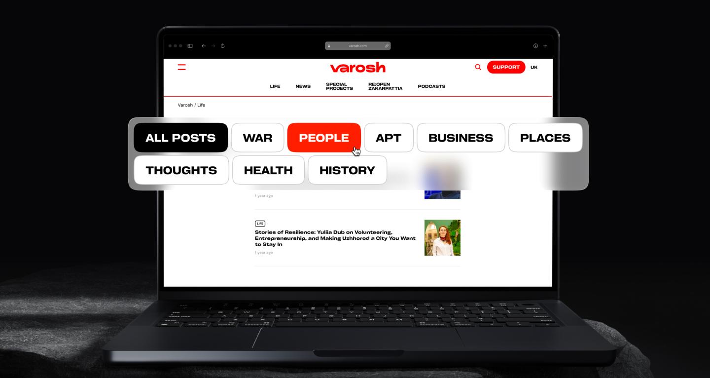 site menu