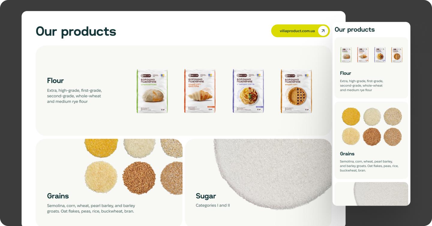 Our products