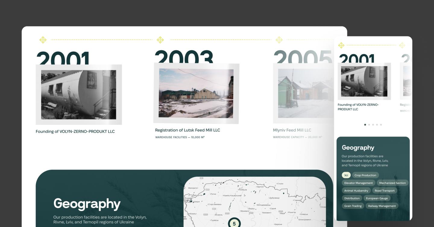 About Us page